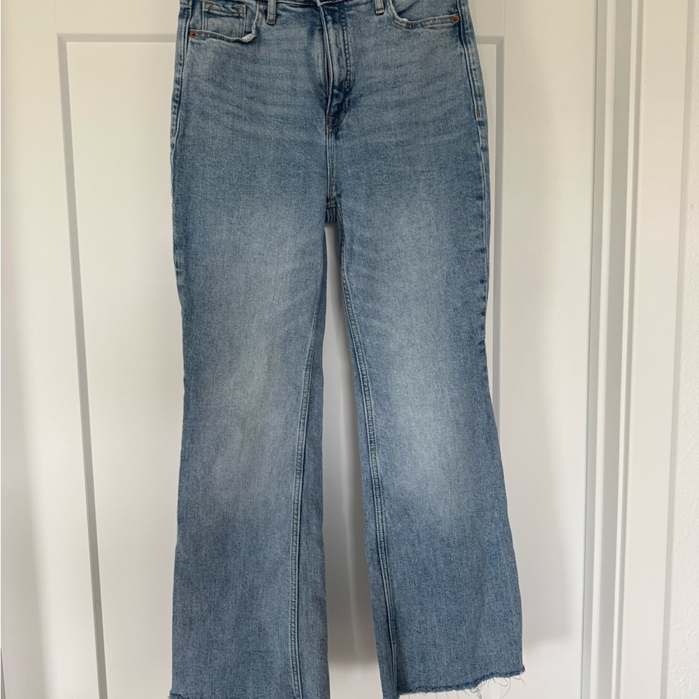 Old Navy Light Blue Flare Jeans
